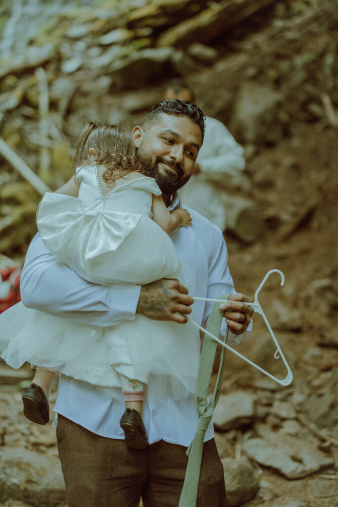 proxy falls elopement ceremony in bend oregon